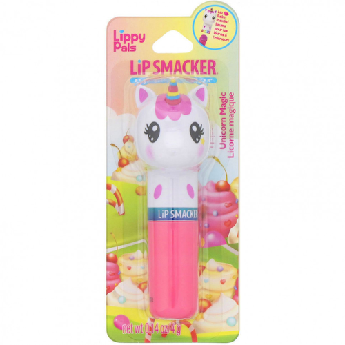 Lip Smacker, Бальзам для губ Lippy Pals, Unicorn, сладкий единорог, 4 г #1