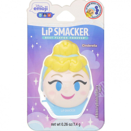 Lip Smacker, Бальзам для губ Disney Emoji, Cinderella, ягодный, 7,4 г #1