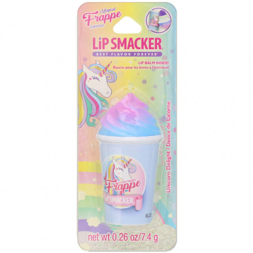 Lip Smacker, Бальзам для губ Frappe Cup, Unicorn Delight, 7,4 г #1