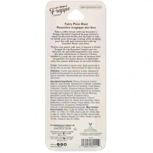 Lip Smacker, Бальзам для губ Frappe Cup, Fairy Pixie Dust, 7,4 г #1