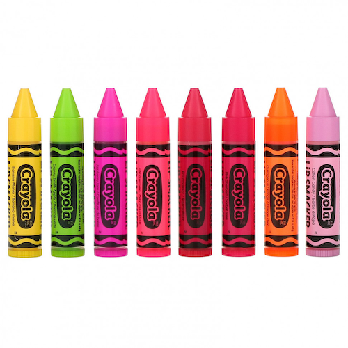 Lip Smacker, Crayola, набор бальзам для губ, 8 штук упаковке по 4,0 г (0,14 унции) #1