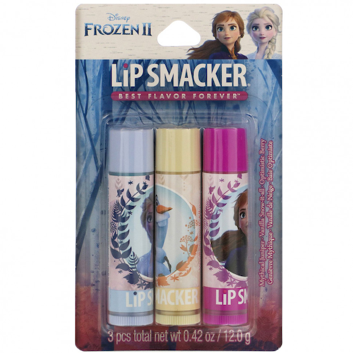 Lip Smacker, Frozen II, бальзам для губ, трио в упаковке, 3 шт., 12,0 г (0,42 унции) #1