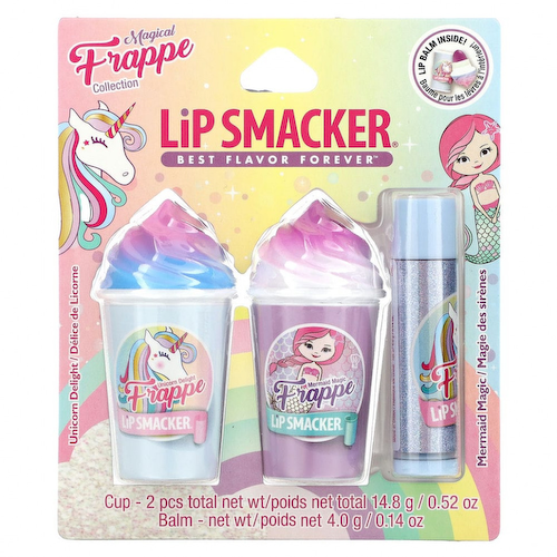 Lip Smacker, Magical Frappe Collection, бальзам для губ, ассорти, 3 шт. #1