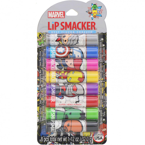 Lip Smacker, Marvel Avengers, набор бальзамов для губ, для вечеринки, 8 штук #1