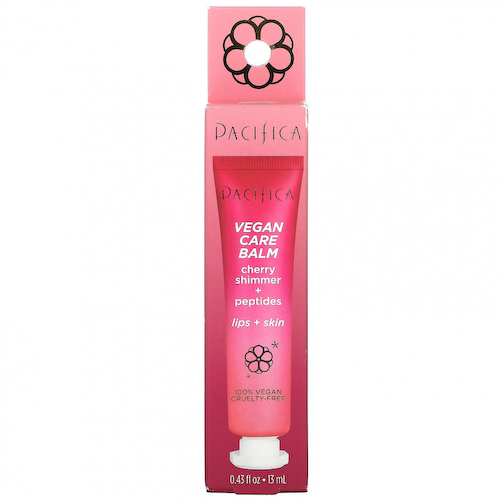 Pacifica, Vegan Care Balm, вишневое сияние и пептиды, для губ и кожи, 13 мл (0,43 жидк. Унции) #1