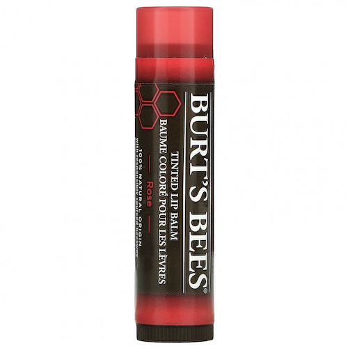 Burt's Bees, Тонирующий бальзам для губ, розовый, 4,25 г (0,15 унции) #1