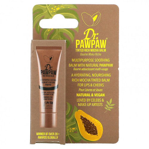 Dr. PAWPAW, Многоцелевой успокаивающий бальзам с натуральным экстрактом мокко, насыщенный мокко, 10 мл (0,33 жидк. Унции) #1
