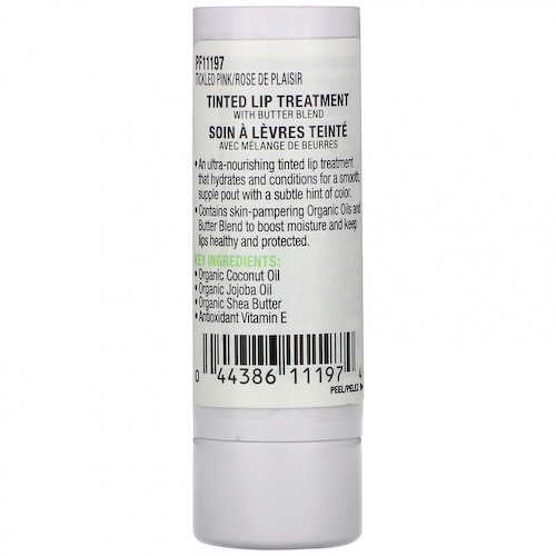 Physicians Formula, Organic Wear, тонирующее средство для губ, розовый, 0,15 унции (4,3 г) #1