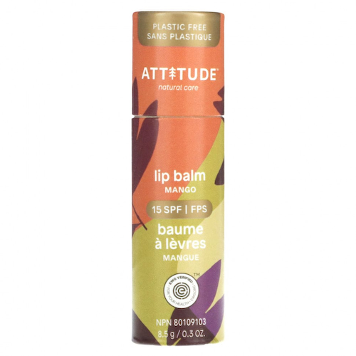 ATTITUDE, Leaves Bar, бальзам для губ, SPF 15, манго, 8,5 г (0,3 унции) #1