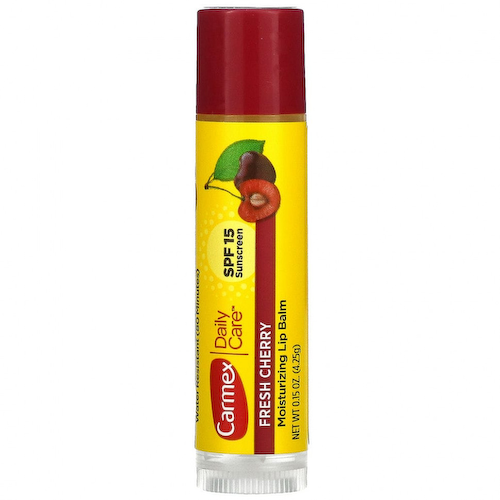 Carmex, Daily Care, увлажняющий бальзам для губ, свежая вишня, SPF 15, 4,25 г (0,15 унции) #1