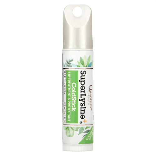 Quantum Health, Super Lysine+, ColdStick, солнцезащитное средство для губ, SPF 21, 5 г (0,17 унции) #1