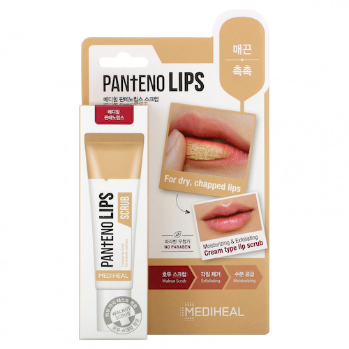 Mediheal, Pantenolips, скраб, с грецким орехом, 10 мл (0,33 жидк. Унции) #1