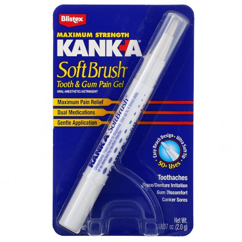 Blistex, Kank-A, SoftBrush, гель для зубов и десен, 2 г (0,07 унции) #1