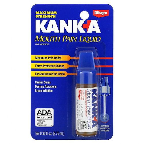 Blistex, Kank-A, жидкость для снятия боли во рту, 9,75 мл (0,33 жидк. Унции) #1