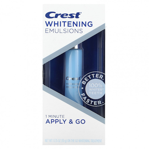 Crest, Whitening Emulsions, On the Go Whitening Treatment, 10 г (0,35 унции) #1