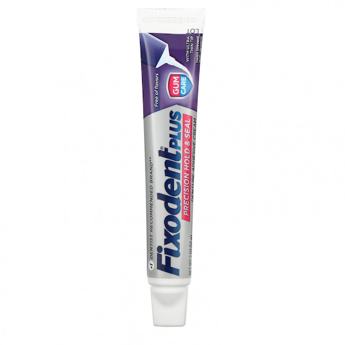 Fixodent, Plus, крем для фиксации протезов, 57 г (2 унции) #1