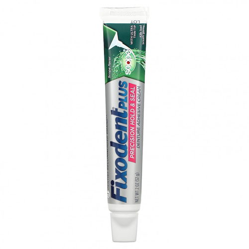 Fixodent, Plus, зубной адгезивный крем, ароматизатор Scope, 57 г (2 унции) #1