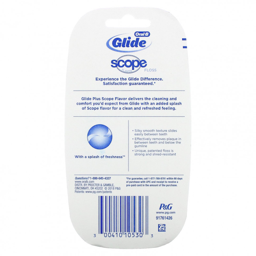 Oral-B, Glide, нить для прицела, 2 штуки, 40 м (43,7 ярда) каждое #1