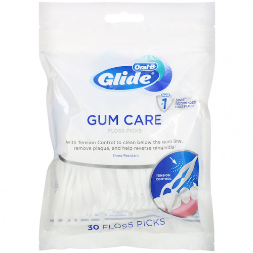 Oral-B, Glide, Уход за деснами, зубочистка, 30 штук #1