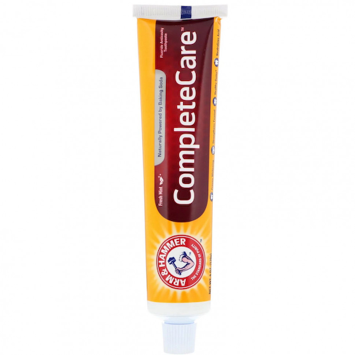 Arm & Hammer, Complete Care, Baking Soda & Peroxide Toothpaste, Plus Whitening with Stain Defense, 6.0 oz (170 g) #1