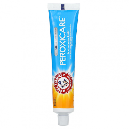 Arm & Hammer, PeroxiCare, зубная паста для здоровья десен, свежая мята, 170 г (6 унций) #1
