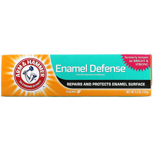 Arm & Hammer, Truly Radiant, зубная паста для защиты эмали, свежая мята, 121 г (4,3 унции) #1