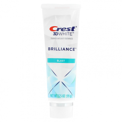 Crest, 3D White, Brilliance, зубная паста с фтором, против кариеса, 99 г (3,5 унции) #1