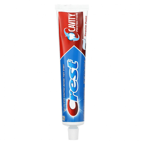 Crest, Cavity Protection, зубная паста с фтором, обычная, 161 г (5,7 унции) #1