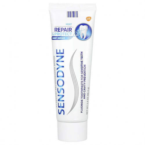 Sensodyne, Фтористая зубная паста «Восстановление и защита», 96,4 г #1