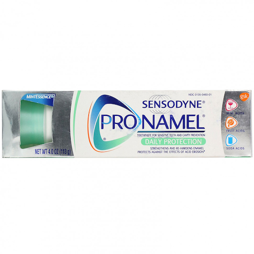 Sensodyne, ProNamel, зубная паста для ежедневной защиты, мятная эссенция, 113 г (4,0 унции) #1