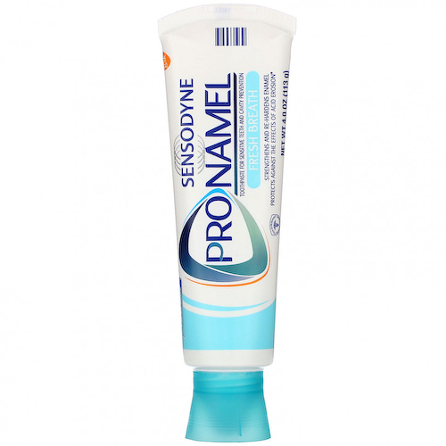 Sensodyne, ProNamel, зубная паста, «Свежее дыхание», волна свежести, 113 г #1