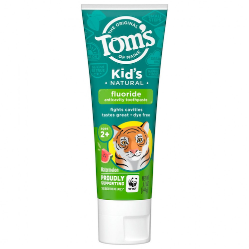 Tom's of Maine, Натуральная зубная паста против кариеса с фтором, арбуз, 144 г (5,1 унции) #1