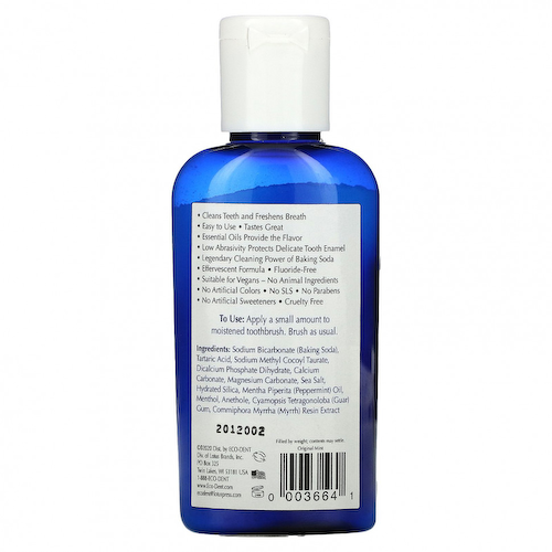 Eco-Dent, Daily Care, зубной порошок с пищевой содой, «Оригинальная мята», 56 г (2 унции) #1