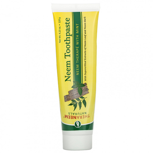 Organix South, TheraNeem Naturals, Neem Therap?, зубная паста с мятой, 120 г (4,23 унции) #1