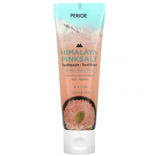 Perioe, Зубная паста с розовой солью Himalaya, ледяная мята, 3,4 унции (100 г) #1