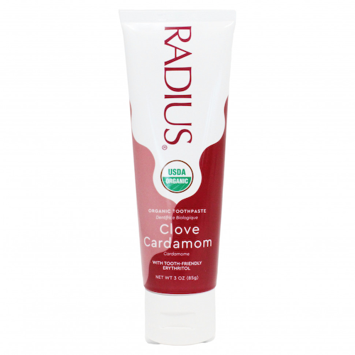 RADIUS, Органическая зубная паста-гель, гвоздика и кардамон, 3 унц. (85 г) #1