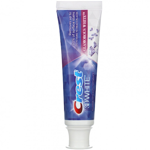 Crest, 3D White, зубная паста против кариеса с фтором, отбеливающая, 116 г (4,1 унции) #1