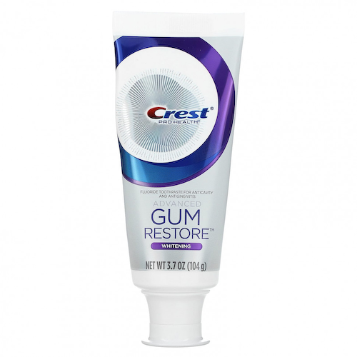 Crest, Pro Health, Advanced Gum Restore, зубная паста с фтором, отбеливающая, 104 г (3,7 унции) #1