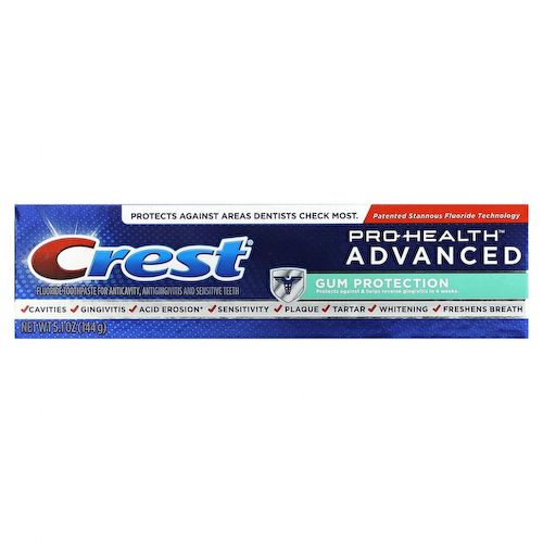 Crest, Pro Health, улучшенная зубная паста с фторидом, защита десен, 144 г (5,1 унции) #1