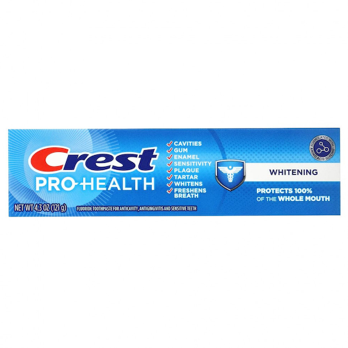 Crest, Pro-Health, зубная паста с фтором, отбеливающая, 121 г (4,3 унции) #1