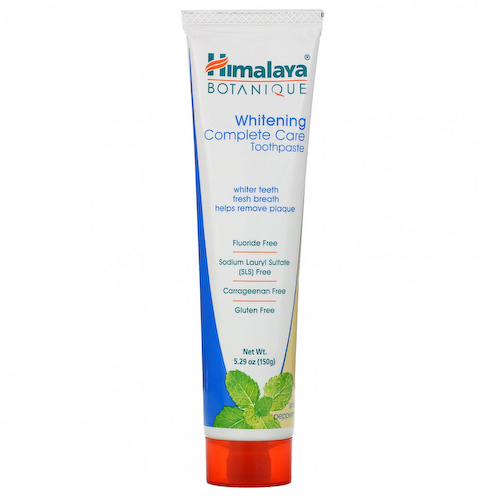 Himalaya, Botanique, отбеливающая универсальная зубная паста, перечная мята, 150 г (5,29 унции) #1