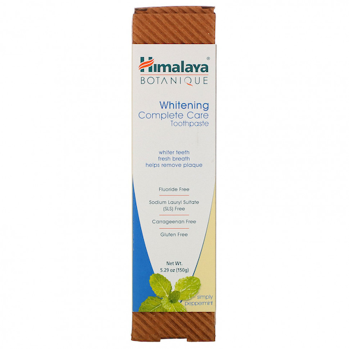 Himalaya, Botanique, отбеливающая универсальная зубная паста, перечная мята, 150 г (5,29 унции) #1