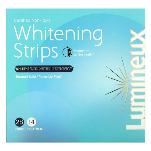 Lumineux Oral Essentials, Сертифицированные нетоксичные отбеливающие полоски, 28 полосок #1
