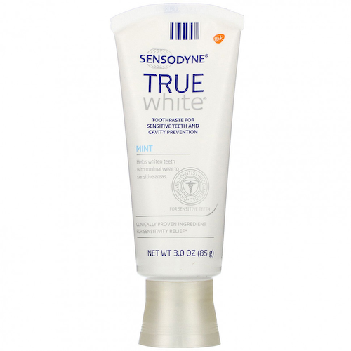 Sensodyne, True White Toothpaste, мята, 85 г (3,0 унции) #1