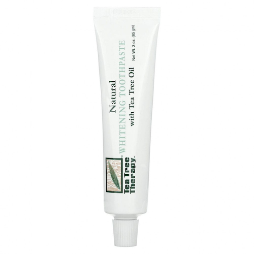 Tea Tree Therapy, Натуральная отбеливающая зубная паста, с маслом чайного дерева, 85 г (3 унции) #1
