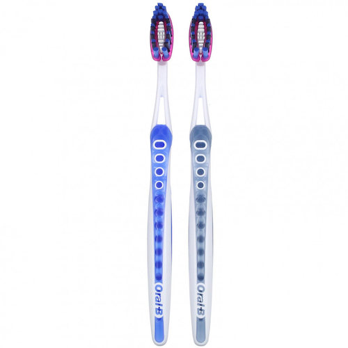 Oral-B, 3D White, зубная щетка Luxe, мягкая, 2 шт. В упаковке #1