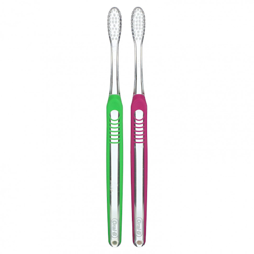 Oral-B, Sensi-Soft, Extra-Soft, 2 зубные щетки #1