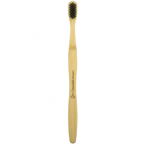 The Humble Co., Humble Bamboo Toothbrush, для взрослых, черная, 1 зубная щетка #1