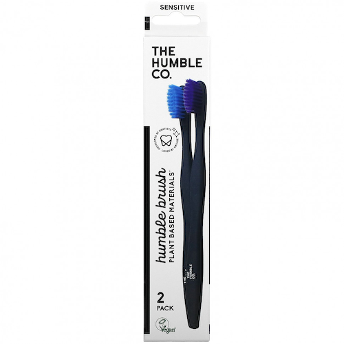 The Humble Co., Зубная щетка Humble Bamboo, Sensitive, 2 шт. В упаковке #1