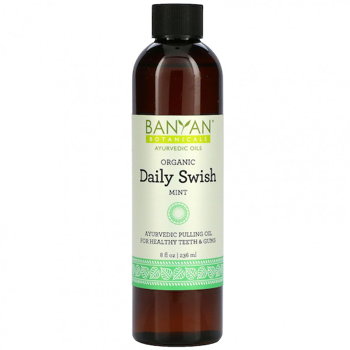 Banyan Botanicals, Organic Daily Swish, мята, 236 мл (8 жидк. Унций) #1